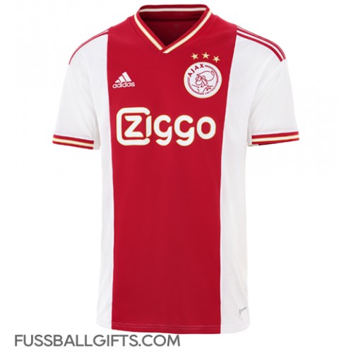 Ajax Fußballbekleidung Heimtrikot 2022-23 Kurzarm